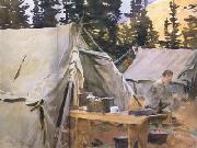 John Singer Sargent Camp at Lake O'Hara (mk18) France oil painting artist